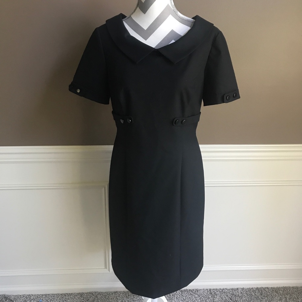 Beautiful professional black midi dress